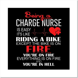 Charge Nurse Nurses Day Posters and Art